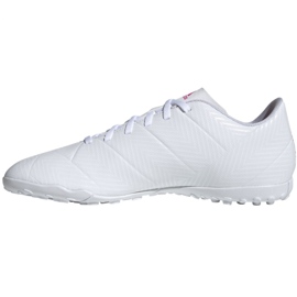 Ghete de fotbal Adidas Nemeziz 18.4 Tf M D97993 multicolor alb 2