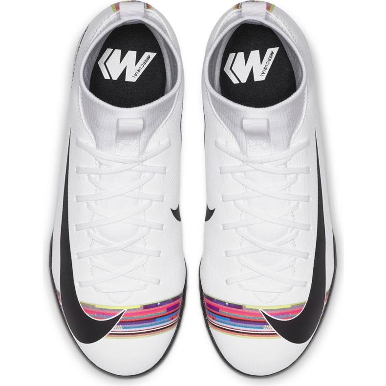 Pantofi de fotbal Nike Mercurial Superfly X 6 Academy Tf Jr AJ3112-109 multicolor alb 2