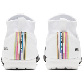 Pantofi de fotbal Nike Mercurial Superfly X 6 Academy Tf Jr AJ3112-109 multicolor alb 4
