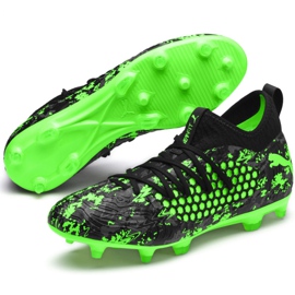 Ghete de fotbal Puma Future 19.3 Netfit Fg Ag M 105539 04 multicolor negru 1