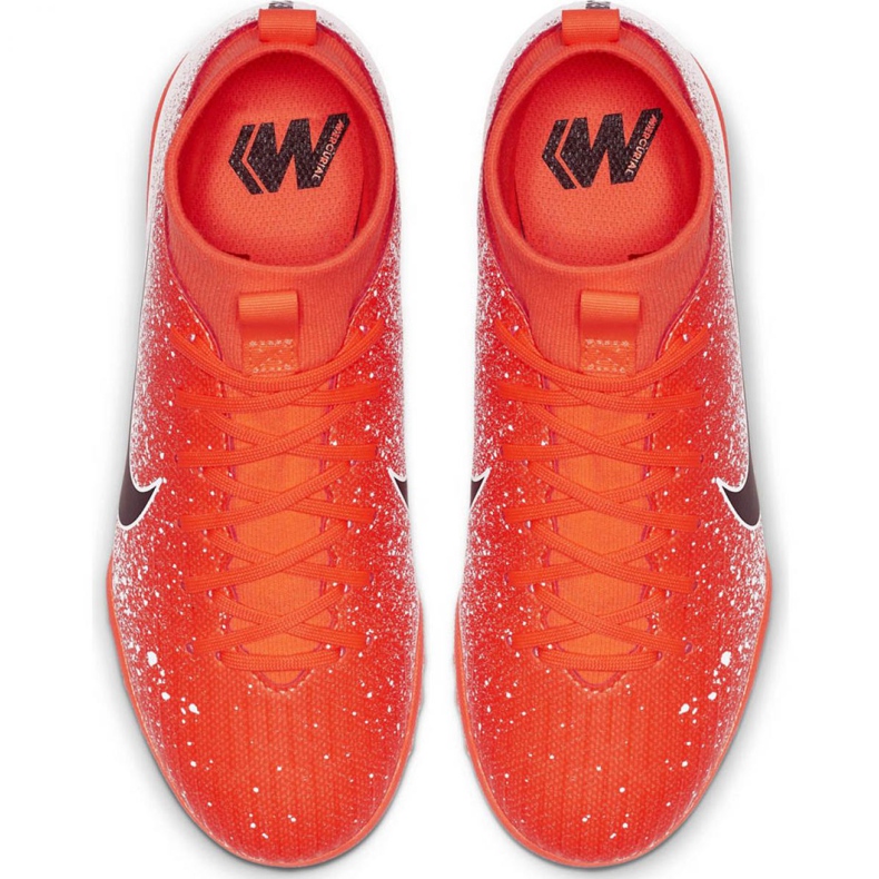 Pantofi de fotbal Nike Mercurial Superfly X 6 Academy Tf Jr AH7344-801 multicolor portocale 1