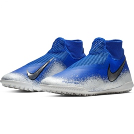 Pantofi de fotbal Nike Phantom Vsn Academy Df Tf M AO3269-410 multicolor albastru 4