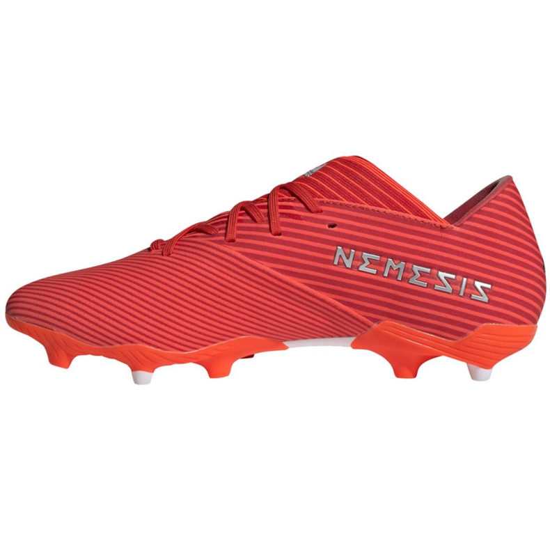 Ghete de fotbal Adidas Nemeziz 19.2 Fg M F34385 roșu roșu 2 Ghete de fotbal Adidas Nemeziz 19.2 Fg M F34385 roșu roșu 2