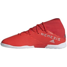 Încălțăminte de interior adidas Nemeziz 19.3 In Jr F99945 roșu roșu 2