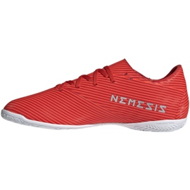 Încălțăminte de interior adidas Nemeziz 19.4 In M F34528 roșu roșu 2