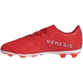 Ghete de fotbal Adidas Nemeziz 19.4 FxG Jr F99948 roșu roșu 2 Ghete de fotbal Adidas Nemeziz 19.4 FxG Jr F99948 roșu roșu 2