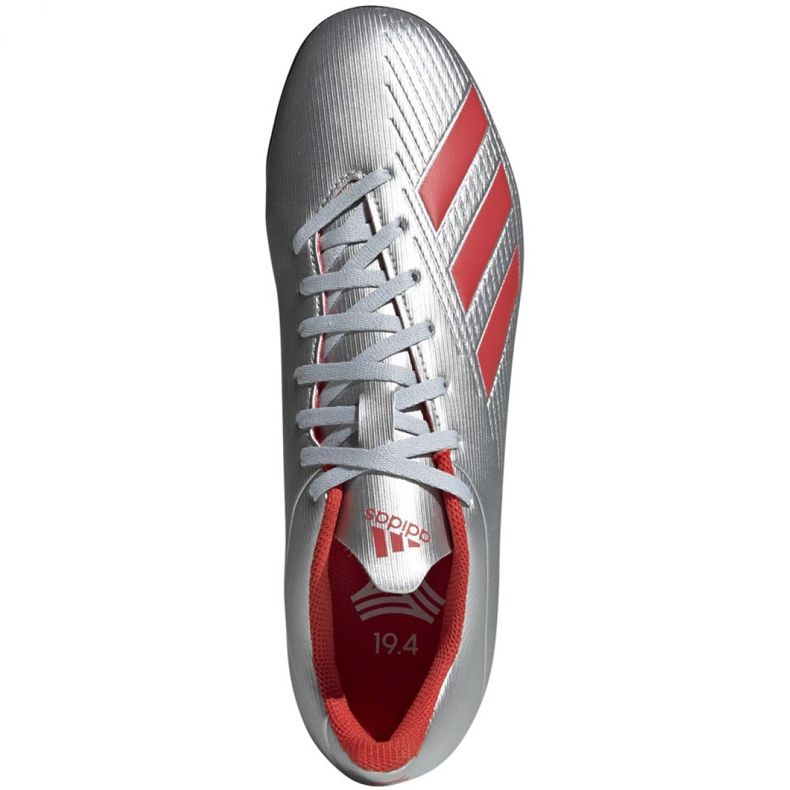 Ghete de fotbal Adidas X 19.4 Tf M F35344 multicolor argint 1