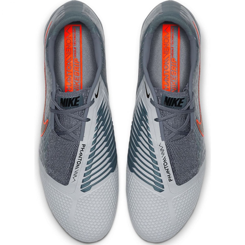Pantofi de fotbal Nike Phantom Venom Elite Fg M AO7540-008 gri gri 1 Pantofi de fotbal Nike Phantom Venom Elite Fg M AO7540-008 gri gri 1