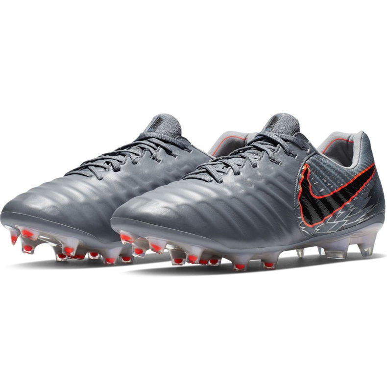 Pantofi de fotbal Nike Tiempo Legend 7 Elite Fg M AH7238-408 gri gri 2