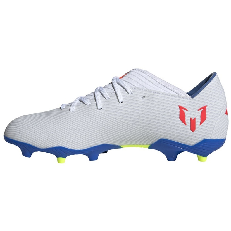 Ghete de fotbal Adidas Nemeziz Messi 19.3 Fg M F34400 alb alb 1 Ghete de fotbal Adidas Nemeziz Messi 19.3 Fg M F34400 alb alb 1