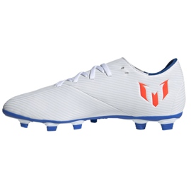 Ghete de fotbal Adidas Nemeziz Messi 19.4 Fg M F34401 multicolor alb 1