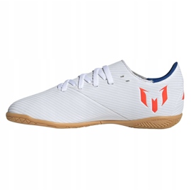 Încălțăminte de interior adidas Nemeziz Messi 19.4 In Jr F99928 multicolor alb 1