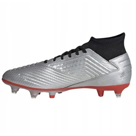 Ghete de fotbal Adidas Predator 19.3 Sg M F99992 multicolor argint 1