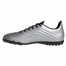 Ghete de fotbal Adidas Predator 19.4 Tf M F35634 multicolor argint 1
