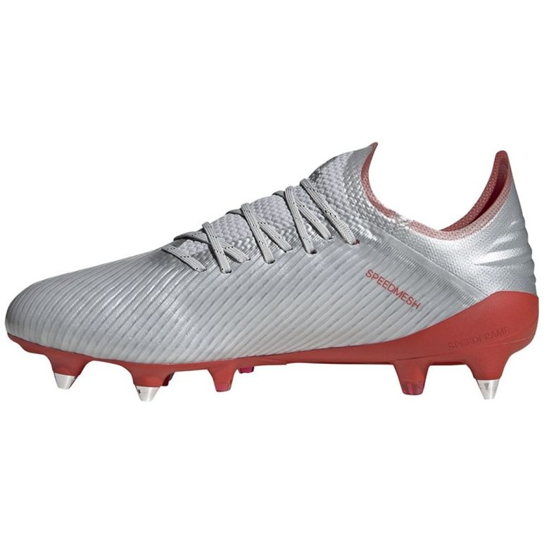 Ghete de fotbal Adidas X 19.1 Sg M F35311 multicolor argint 1