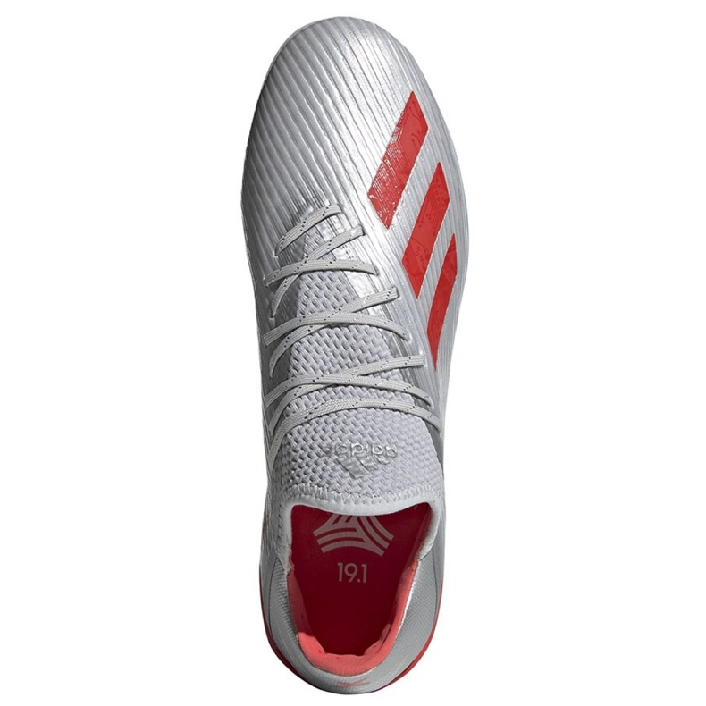 Ghete de fotbal Adidas X 19.1 Tf M G25752 multicolor argint 2