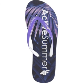 Papuci 4f W H4L19-KLD004 30S bleumarin închis multicolor albastru marin 1