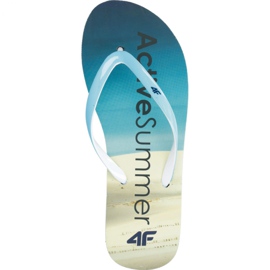 Papuci 4f W H4L19-KLD004 34S albastru deschis multicolor 1