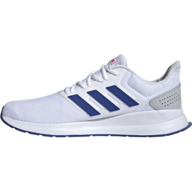 Pantofi de alergare adidas Runfalcon M EF0148 alb albastru 1