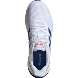 Pantofi de alergare adidas Runfalcon M EF0148 alb albastru 2