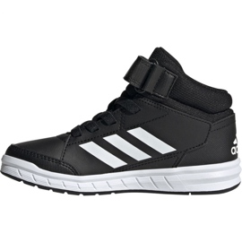 Pantofi Adidas AltaSport Mid K Jr G27113 negru 1