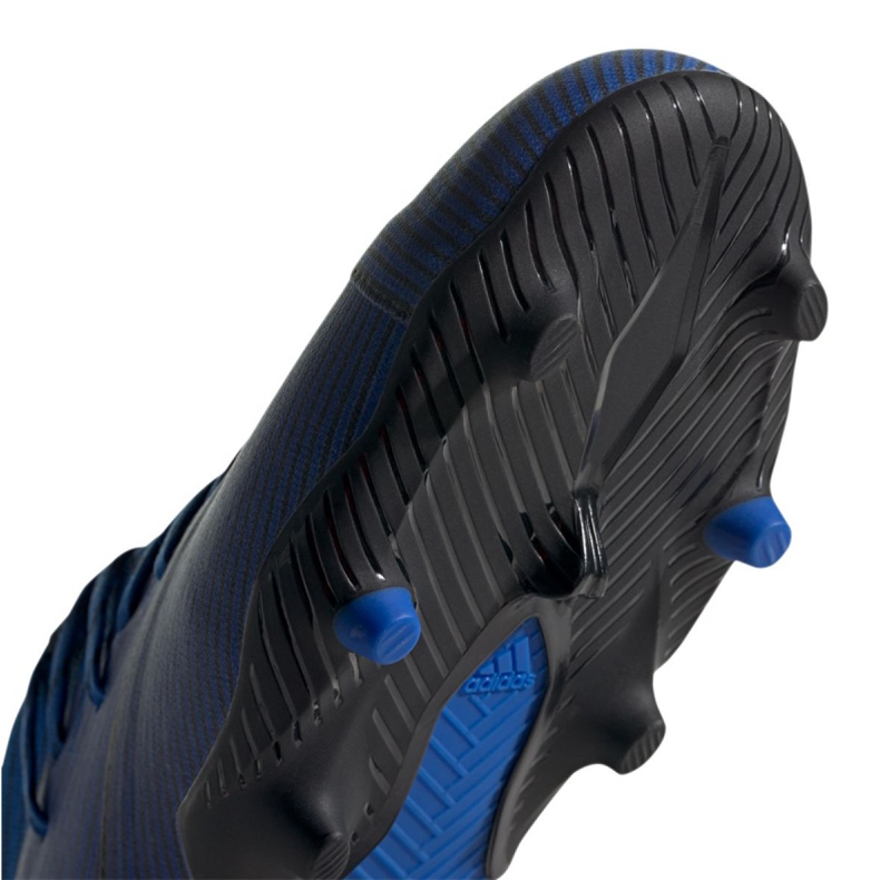 Ghete de fotbal Adidas Nemeziz 19.1 Fg Jr CF99957 albastru albastru 2 Ghete de fotbal Adidas Nemeziz 19.1 Fg Jr CF99957 albastru albastru 2