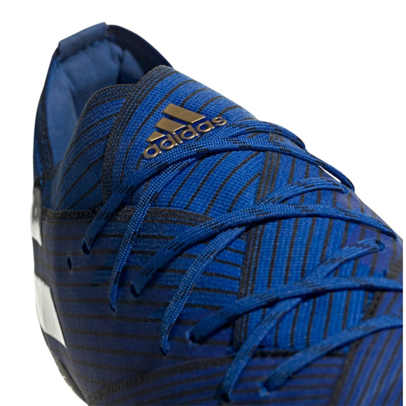 Ghete de fotbal Adidas Nemeziz 19.1 Fg M F34410 albastru albastru 1