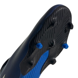 Ghete de fotbal Adidas Nemeziz 19.3 Ll Fg M EF0373 albastru marin albastru 1