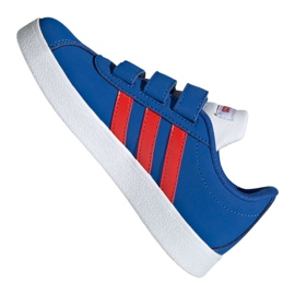 Adidas Vl Court 2.0 Cmf C Jr EE6904 albastru 1