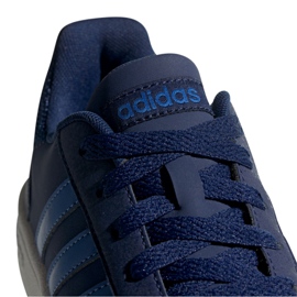 Pantofi Adidas Hoops 2.0 K Jr EE8999 albastru marin 2 Pantofi Adidas Hoops 2.0 K Jr EE8999 albastru marin 2