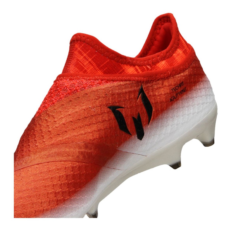 Ghete de fotbal Adidas Messi 16+ Pureagility Fg M BB1870 roșu roșu 2