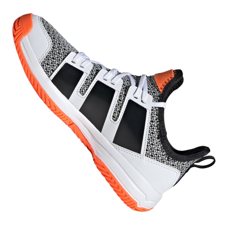 Pantofi de handbal Adidas Stabil Jr F33830 multicolor gri 1 Pantofi de handbal Adidas Stabil Jr F33830 multicolor gri 1