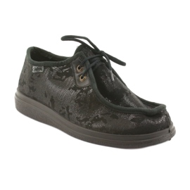 Pantofi de damă Befado pu 871D008 negru gri 1