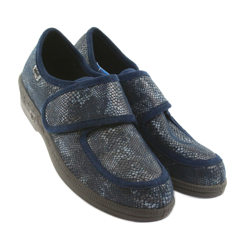 Pantofi de damă Befado pu 984D015 albastru marin 4 Pantofi de damă Befado pu 984D015 albastru marin 4