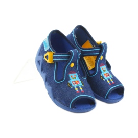 Papuci băieți Befado 217P103 bleumarin albastru marin 4 Papuci băieți Befado 217P103 bleumarin albastru marin 4