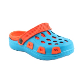 Papuci Aqua-Speed albastru portocale 1