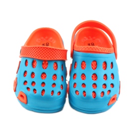 Papuci Aqua-Speed albastru portocale 3
