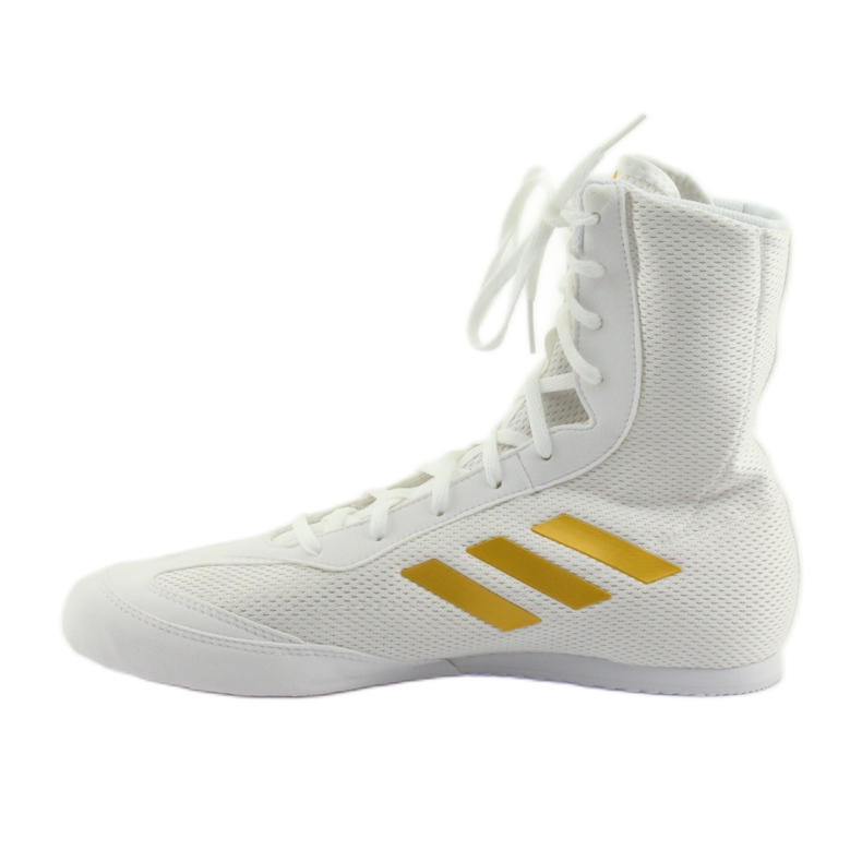 Pantofi de box Adidas Box Hog Plus alb 2