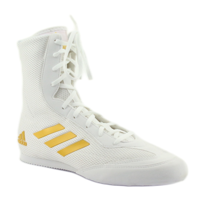 Pantofi de box Adidas Box Hog Plus alb 1
