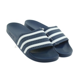 Papuci Adidas Adilette albastru marin 4