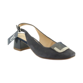 Sandale Caprice dama cu catarama 29500 albastru marin 1 Sandale Caprice dama cu catarama 29500 albastru marin 1