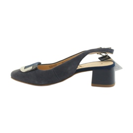 Sandale Caprice dama cu catarama 29500 albastru marin 2 Sandale Caprice dama cu catarama 29500 albastru marin 2