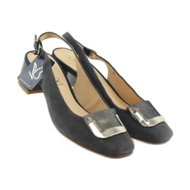 Sandale Caprice dama cu catarama 29500 albastru marin 4 Sandale Caprice dama cu catarama 29500 albastru marin 4