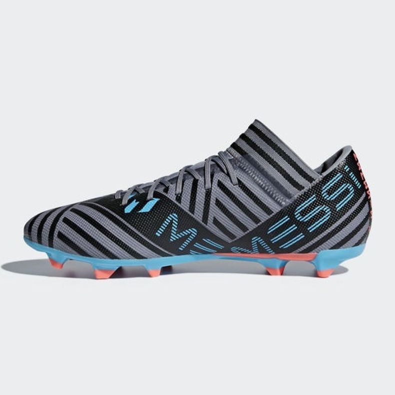 Ghete de fotbal Adidas Nemeziz Messi 17.3 Fg M CP9037 negru negru 1