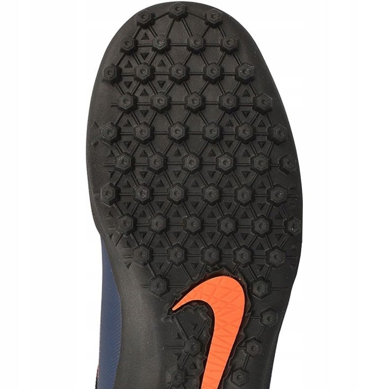 Ghete de fotbal Nike HypervenomX Pro Tf M 749904-480 albastru, negru, bleumarin, portocaliu albastru marin 1