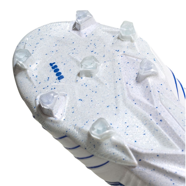 Ghete de fotbal Adidas Predator 19+ Fg M BC0548 alb alb 1