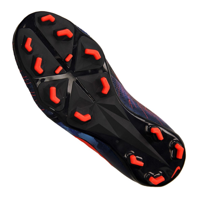 Pantofi de fotbal Nike Phantom Vnm Elite Fg Jr AO0401-440 negru albastru marin 2