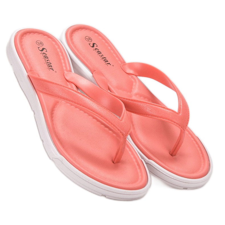 Seastar Flip-flops din cauciuc roz 1