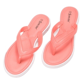 Seastar Flip-flops din cauciuc roz 3
