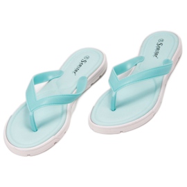 Seastar Flip-flops din cauciuc albastru 2